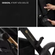 KINDERKRAFT Moov 2 3v1 kombinált babakocsi Pure Black - habkerekek