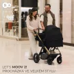 KINDERKRAFT Kombinált babakocsi 3 az 1-ben Moov 2 XL Air Szürke