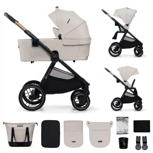 KINDERKRAFT Kombinált babakocsi Nea 2 2in1 Beige