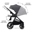 KINDERKRAFT Kombinált babakocsi Nea 2 2in1 Dark Grey