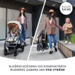 KINDERKRAFT Babakocsi kombinált 4 az 1-ben Newly Classic Beige + Mink PRO