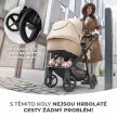 KINDERKRAFT Babakocsi kombinált 4 az 1-ben Newly Classic Beige + Mink PRO