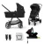 KINDERKRAFT Babakocsi kombinált 4 az 1-ben Newly Classic Black + Mink PRO