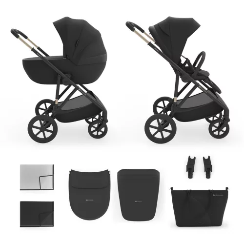 KINDERKRAFT Kombinált babakocsi 2 az 1-ben Prime 3 Venezian Black