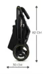 KINDERKRAFT Sport babakocsi Trig 3 Onyx black