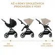 KINDERKRAFT SELECT Sport babakocsi Yoxi Sand Beige