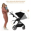 KINDERKRAFT SELECT Yoxi 2v1 Pure Black kombinált babakocsi