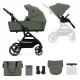 KINDERKRAFT SELECT Yoxi 2v1 kombinált babakocsi Mystic Green