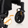 LIONELO Sport babakocsi Annet Plus Black Carbon