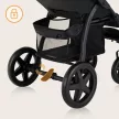 LIONELO Sport babakocsi Annet Plus Black Carbon