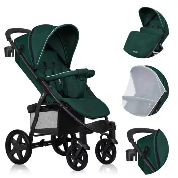 LIONELO Sport babakocsi Annet Plus Green Forest