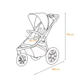 LIONELO Sport babakocsi Azura Grey Stone