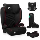 LIONELO Autósülés Hugo i-Size (100-150 cm) Sporty Fekete Piros