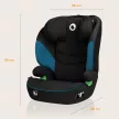 LIONELO Lars i-Size autósülés (100-150 cm) Zöld Türkiz