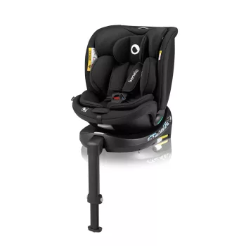 LIONELO Autósülés Navy i-Size (40-150 cm) Fekete Onyx
