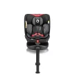 LIONELO Autósülés Navy i-Size (40-150 cm) Fekete Piros