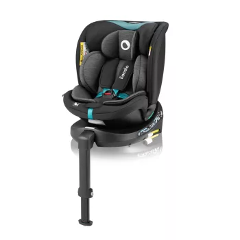LIONELO Autósülés Navy i-Size (40-150 cm) Fekete Türkiz