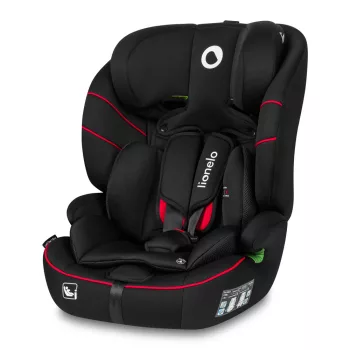 LIONELO Levi I-Size autósülés (76–150 cm) Sporty Black
