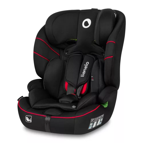 LIONELO Levi I-Size autósülés (76–150 cm) Sporty Black