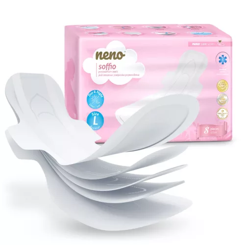 NENO Szülés utáni betétek szárnyakkal Soffio 8 db