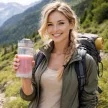 NENO Fresco hordozható vezeték nélküli turmixgép Power Blend smoothie-khoz, 700 ml, 360 W, USB-C