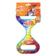 NERF DOG Játék kutyáknak forgó Infinity húzójáték színes fogantyúval 27 cm