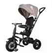 QPLAY Tricikli  Rito air gel (Gumi) Grey, életkor 10-72 hónap