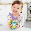 SKIP HOP Zoo Rozsdamentes szívószálas vízüveg Egyszarvú 12hó+