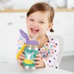 SKIP HOP Zoo Rozsdamentes szívószálas vízüveg Egyszarvú 12hó+