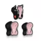QPLAY Gyermek védők Coral Pink, méret S, kor 3-5 év