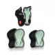 QPLAY Gyermekvédők Jade Green, méret S, kor 3-5 év