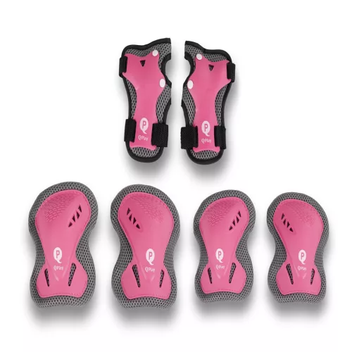 QPLAY Gyermek védők Pink, méret S, kor 3-5 év