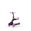 QPLAY futóbicikli/roller  Sema Evo  LED fényekkel Violet, kor 1 - 6 év, 50 kg-ig