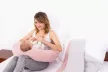 BABYMATEX Szoptatós párna muszlin Moon vintage rózsaszín 260cm