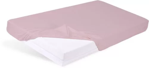 BABYMATEX Vízhatlan lepedő gumírozott Bamboo ócska rózsaszín 60x120 cm