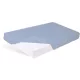 BABYMATEX Vízhatlan lepedő gumírozással Bamboo világoskék 60x120 cm