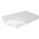 BABYMATEX Vízhatlan lepedő gumírozással Bamboo világosszürke 60x120 cm