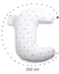 BABYMATEX Szoptatós párna miniRelax Jersey 150cm mackó