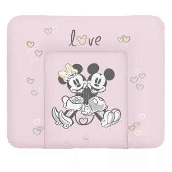   CEBA BABY Pelenkázó alátét komódhoz puha (85x72) Disney Minnie & Mickey Pink