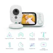 TRUELIFE digitális bébiőr NannyCam H32 PRO