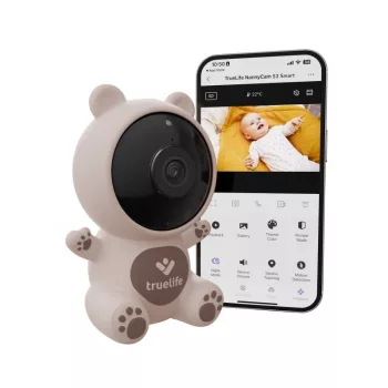 TRUELIFE Digitális bébiőr NannyCam S3 Smart
