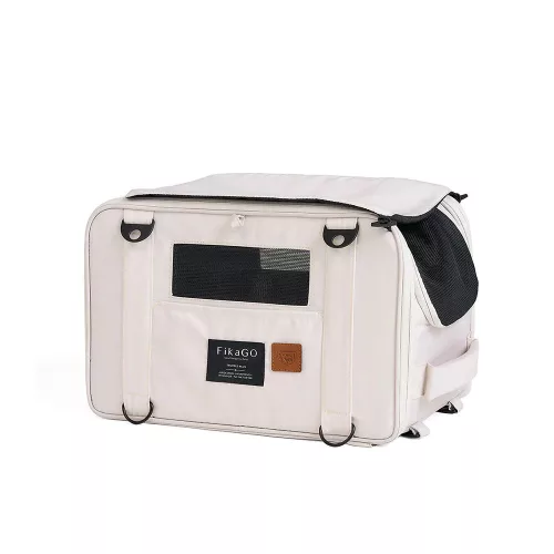 FIKAGO Utazó hordozó kutyáknak és macskáknak Truffle Plus Creamy Cloud