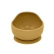 PETITE&MARS Szilikon 2 részes étkészlet TAKE&MATCH  tál + evőeszközök Intense Ochre 6hó+