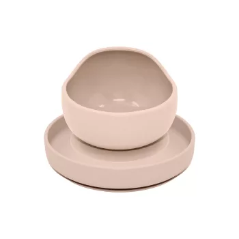   PETITE&MARS Szilikon 2 részes étkészlet TAKE&MATCH  tányér + tál Desert Sand 6hó+