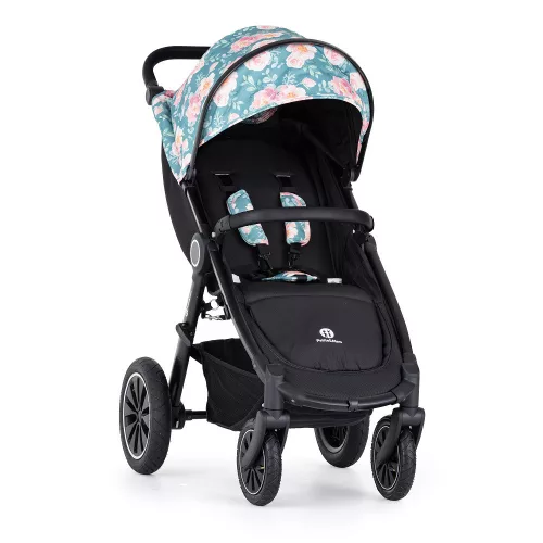 PETITE&MARS Sport babakocsi Street+ Air Black Limited 100 Roses
