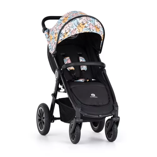 PETITE&MARS Sport babakocsi Street+ Air Black Limited 100 Faces