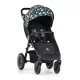 PETITE&MARS Sport babakocsi Street+ Air Black Limited 100 Flowers