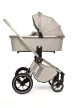MUUVO KÉSZLET Babakocsi Quick Boho Beige szett 2v1 + CYBEX Aton B2 i-Size + alap
