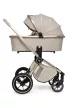 MUUVO KÉSZLET Babakocsi Quick Boho Beige szett 2v1 + CYBEX Aton B2 i-Size + alap