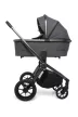 MUUVO KÉSZLET Babakocsi Quick SE 2 Diamond graphite szett 2in1 + CYBEX Aton B2 i-Size + alap